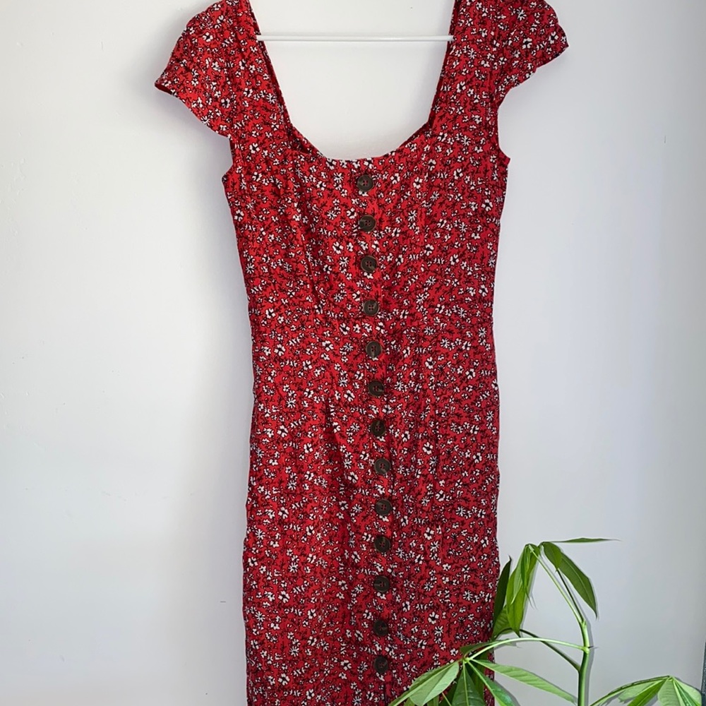 Mid length dress